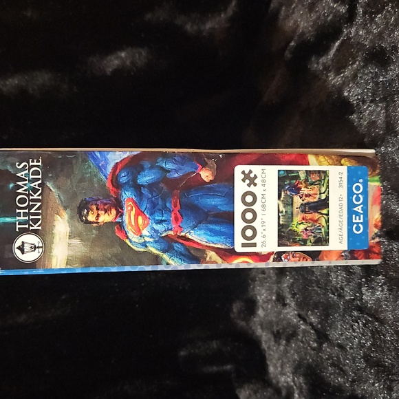 CEACO Thomas Kinkade DC Comics The Justice League 1,000 Piece Puzzle - Picture 4 of 7